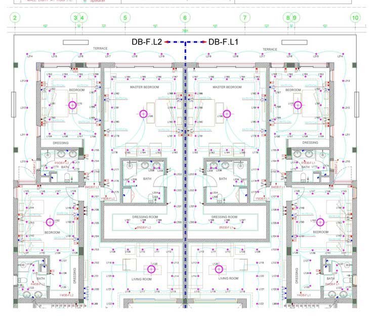 مخطط كهرباء انارة, مخططات كهربائية للانارة الكويت